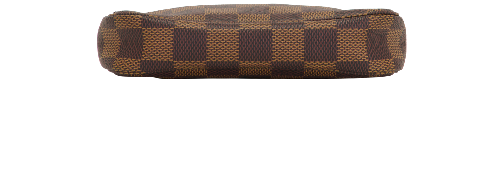 Mini Pochette Accessoires, &pound;495, Handbags, Brown, Canvas, Top view